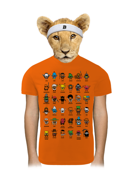 Basty dětské sportovní tričko Neon Orange
