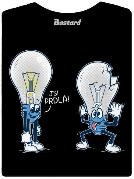 Prdlá dámské tričko Black