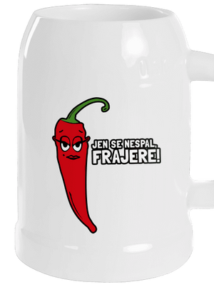 Spalující touha půllitr White