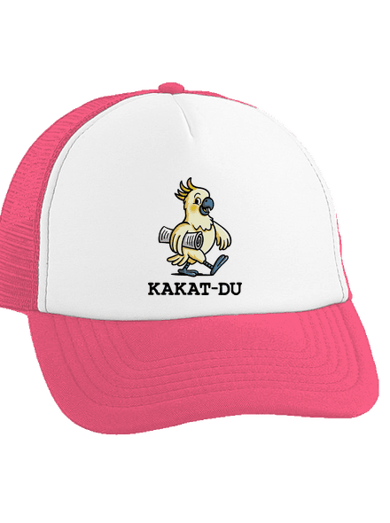 Kakat-du kšiltovka truckerka Fluorescent Pink cap