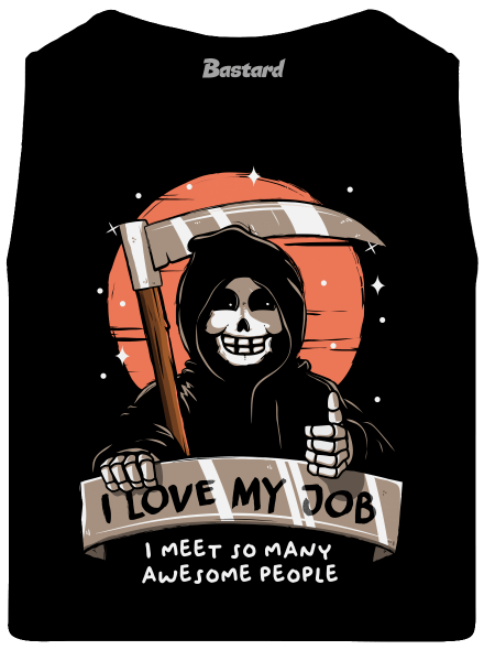 I love my job pánské tílko Black