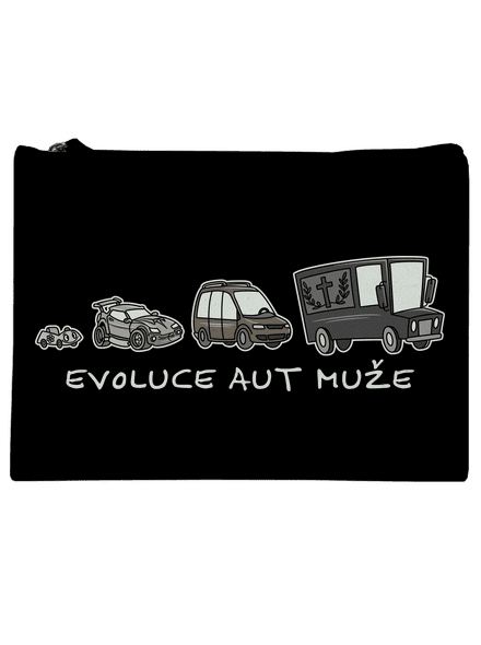 Evoluce aut muže taštička Black