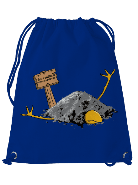 Sova spálená vak Royal Blue Mal