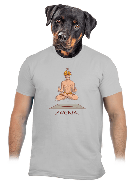 Fuckír pánské tričko Pacific Grey