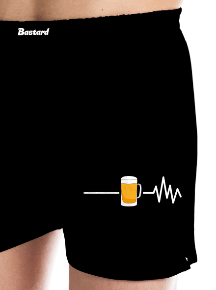 Beer help pánské trenky Black