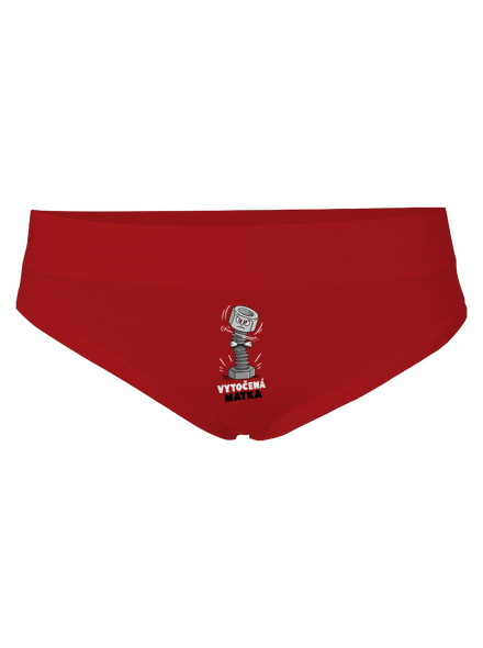 Vytočená matka dámské kalhotky Red Mal