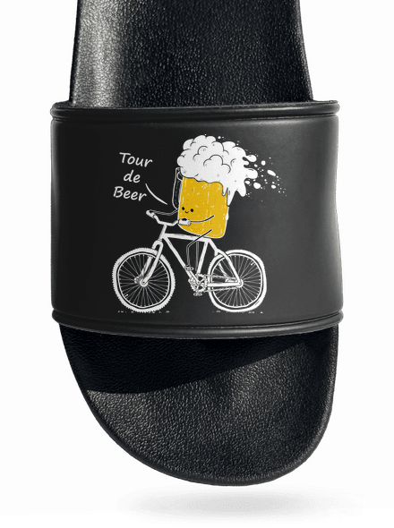 Tour de beer pantofle Black