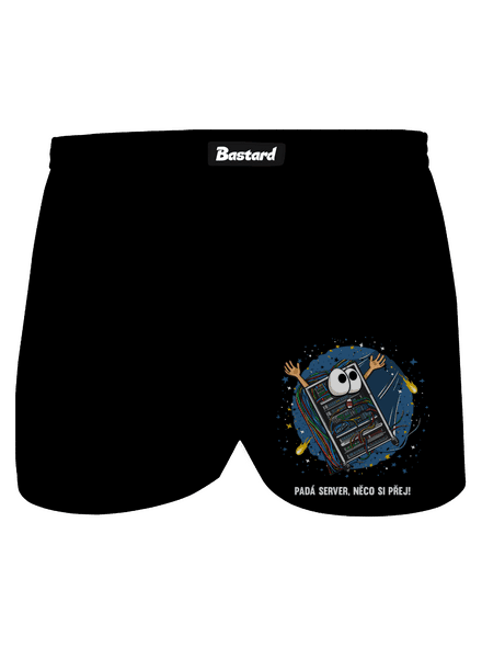 Padá server pánské trenky Black