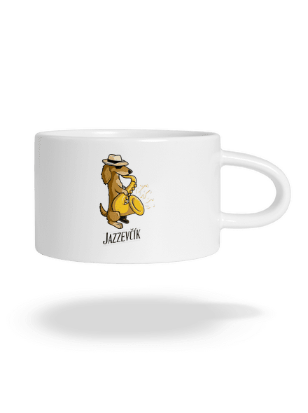 Jazzevčík hrnek makronka White