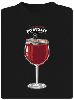 Do dvojky pánské sportovní tričko Black