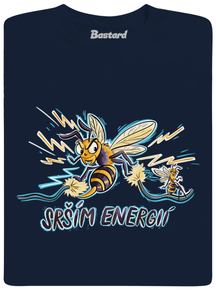 Srším energií dětské tričko Navy