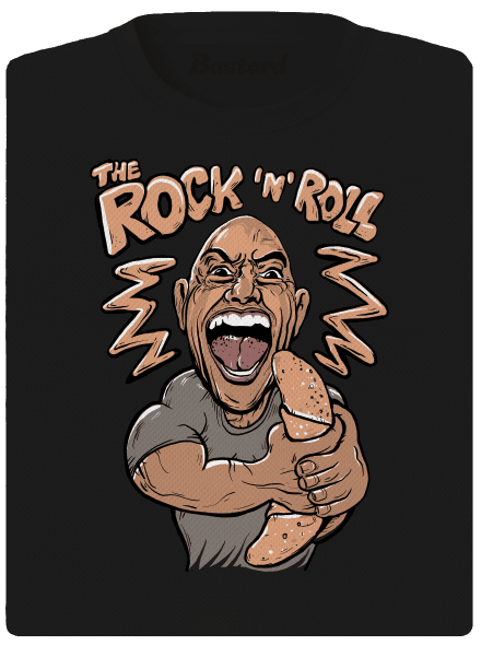 Rock and roll dámské sportovní tričko Black