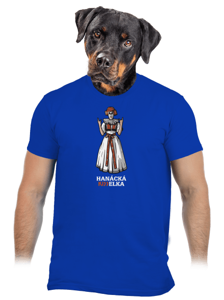 Hanácká Kisselka pánské tričko Royal Blue