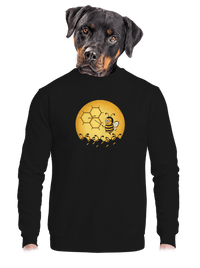 unisex mikina bez kapuce