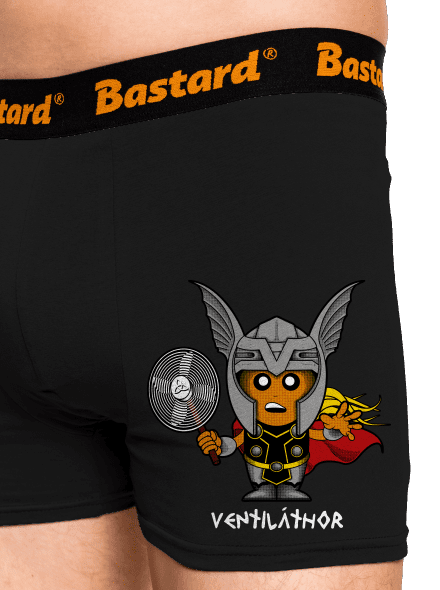 Ventiláthor boxerky Black