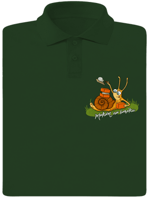 Makám na baráku pánská polokošile Bottle Green Mal