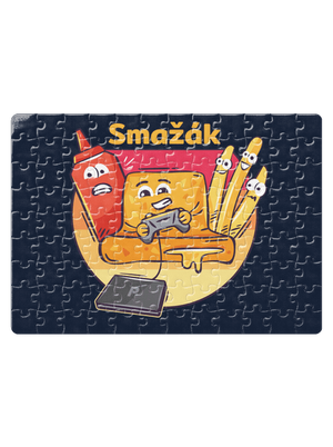 Smažák puzzle White