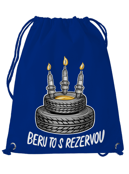 Beru to s rezervou vak Royal Blue Mal