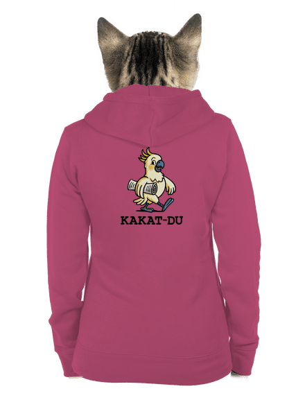 Kakat-du dámská mikina na zip Magenta