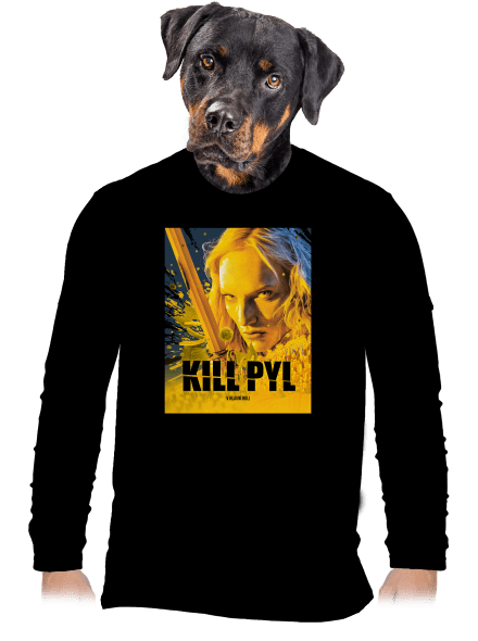 Kill pyl pánské dlouhý rukáv Black
