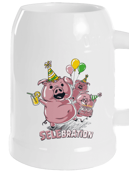 Selebration půllitr White