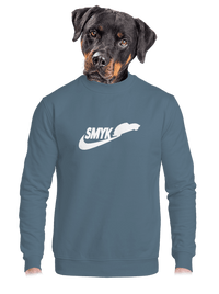 unisex mikina bez kapuce