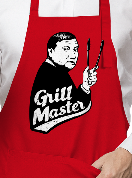 Grill master zástěra Red