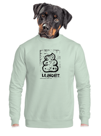 unisex mikina bez kapuce