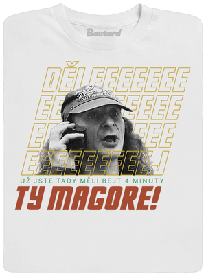 B18: Jiří Kára pánské dlouhý rukáv White