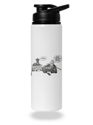 Co blinkr? lahev na vodu White