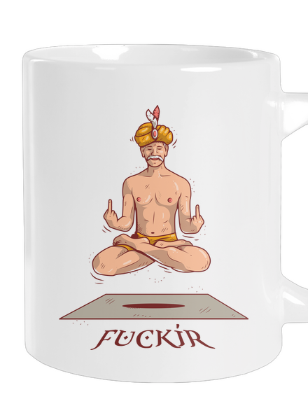 Fuckír velký hrnek White