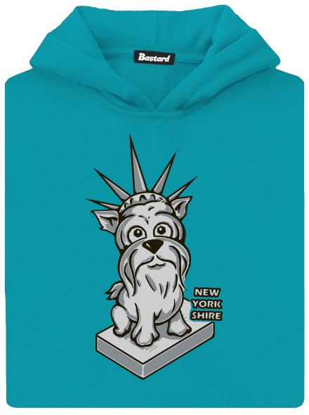 New Yorkshire dětská mikina klokanka Hawaiian Blue