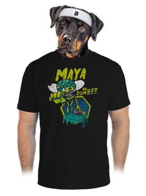 Zombee Mája pánské sportovní tričko Black