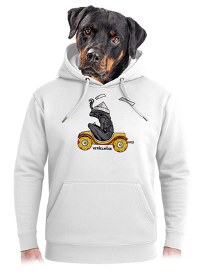 Vetřelníček unisex mikina premium Snowwhite