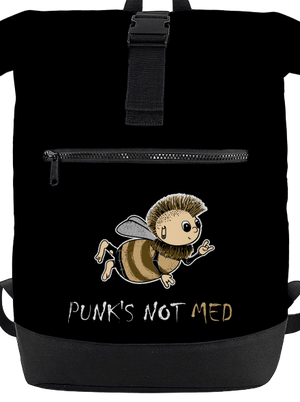 Punks Not Med batoh Black