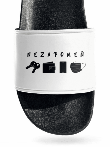 Nezapomeň pantofle White