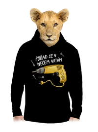 dětská mikina klokanka