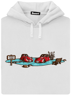 Kachny dámská mikina klokanka White