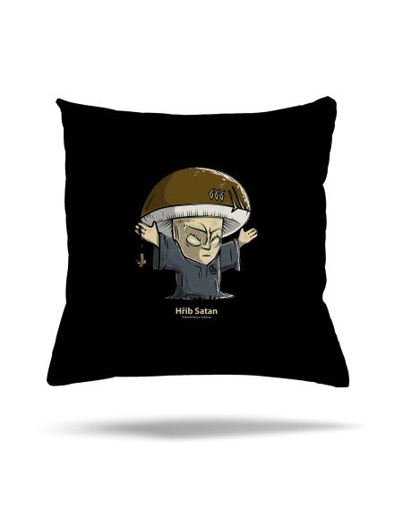 Hřib Satan polštář Black