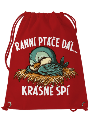 Ranní ptáče spí vak Red Mal