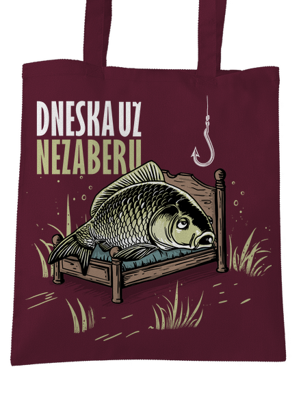 Dneska už nezaberu taška Burgundy