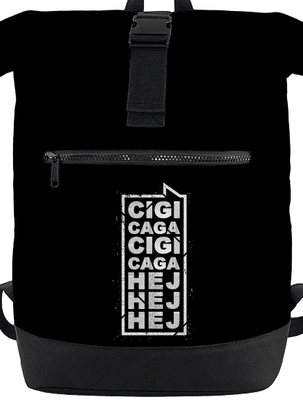 Cigi caga batoh Black