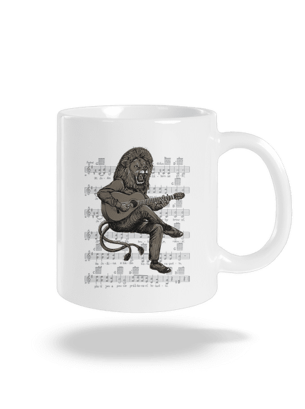 Co Čech, to muzikant klasický hrnek White