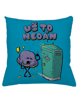 Už to nedám polštář Blue Turquoise