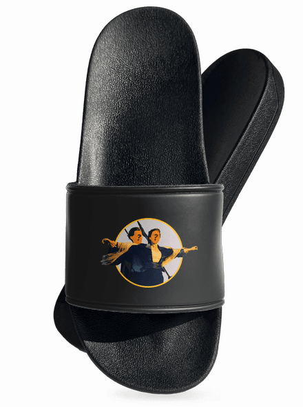 Titanic pantofle Black