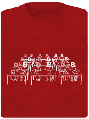 Cimrman: Debil, blbeček dámské sportovní tričko Red Mal