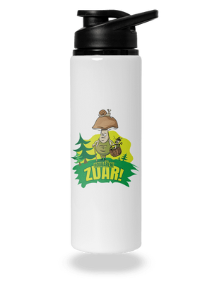 Houbaření zdar lahev na vodu White