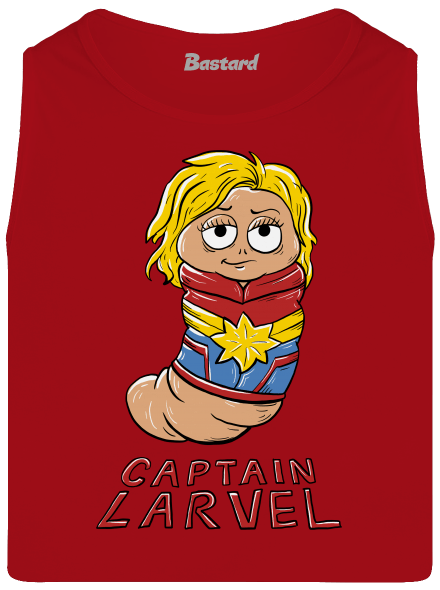 Captain Larvel pánské tílko Red