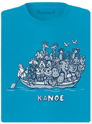 Noemova archa dámské sportovní tričko Blue Atol