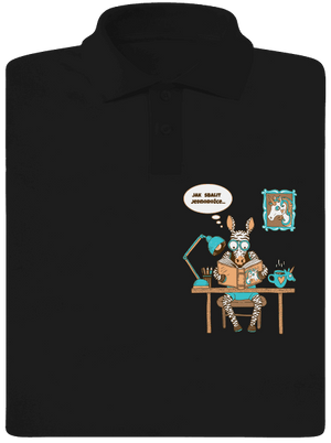 Jak sbalit jednorožce pánská polokošile Black